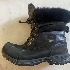 UGG Men’s Butte Waterproof Leather Snow Boots